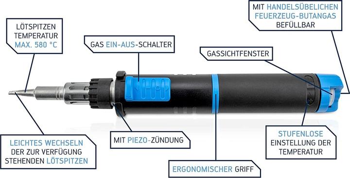 Produktbild Kurtz Ersa Gaslötset Independent 130