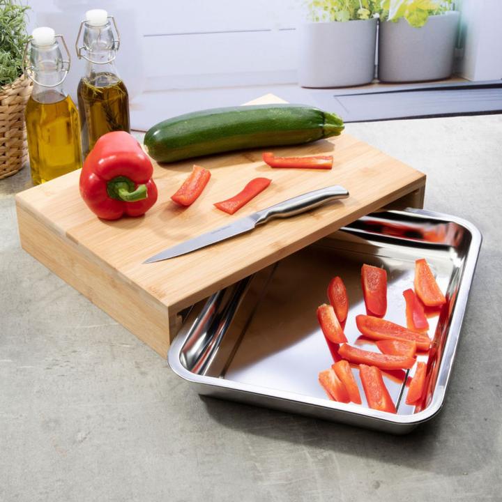 Actual product image Hermex Kitchen Board Cutting Mat Wooden Cutting Board Work Board