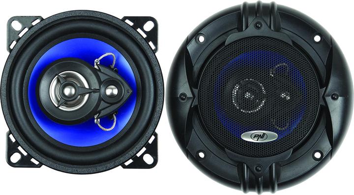 Immagine prodotto PNI Altoparlante coassiale per auto HiFi400, 80 W, 4 Ohm, 10 cm, 3 vie, diametro nucleo iniezione (10 cm)