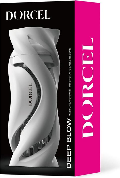 Actual product image Marc Dorcel Deep Blow Masturbator White