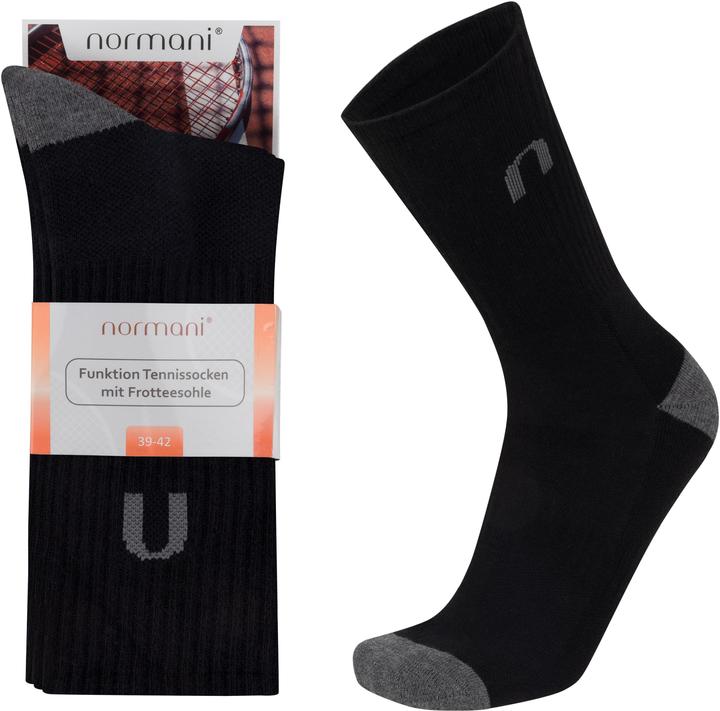 Normani 4 Funktions Tennissocken mit Frotteesohle - 9387