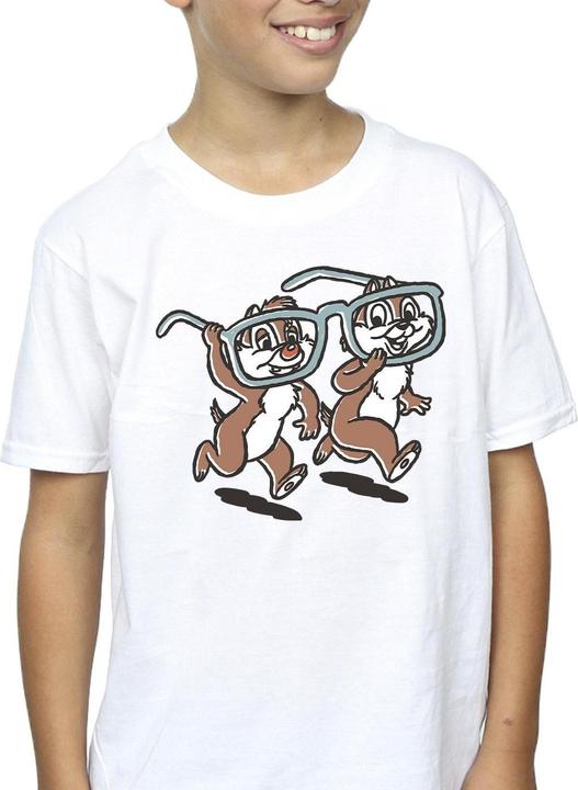 Immagine prodotto Disney Chip 'n Dale Glasses Maglietta Ragazzi (140, 146)
