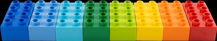 Productafbeelding LEGO Duplo 2x4 stenen - 300 stuks - basisstenen 3011 BRANDNIEUW (3011)