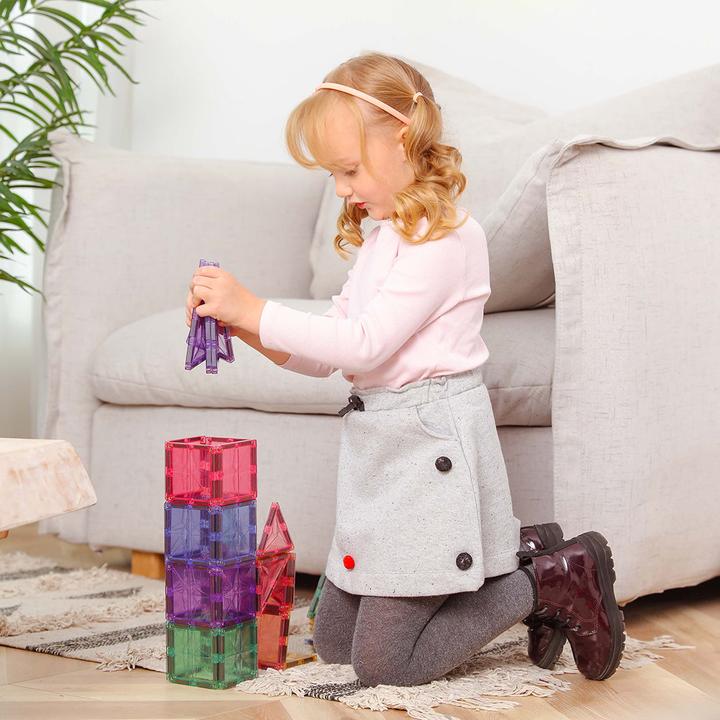 Immagine prodotto Mntl Piastrelle magnetiche 177 pezzi Mega Pastel Pack - Blocchi da costruzione magnetici