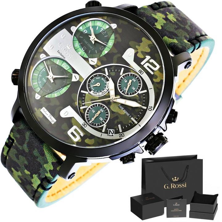 Actual product image Gino Rossi watch G. Rossi men's watch TEZER-11706A2-8H1