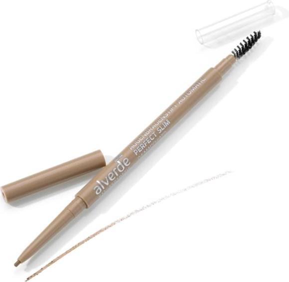 Actual product image dm alverde Alverde, eyebrow pencil, perfect slim automatic, 04 Macchiato, 0.05 g