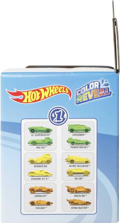 Image du produit Hot Wheels Assortiment de 2 Color Reveal