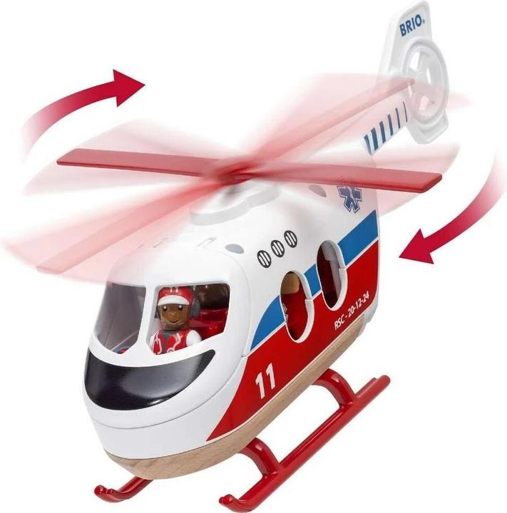 Actual product image Brio Rescue Helicopter