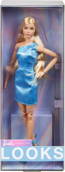 Image du produit Barbie Signature Looks 23 - Blonde, Robe bleue