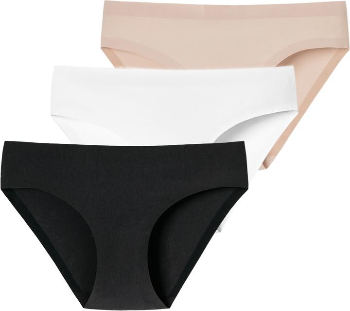 Produktbild Schiesser 3er Pack Invisible Cotton nahtloser Slip (36, S, 3er Pack)