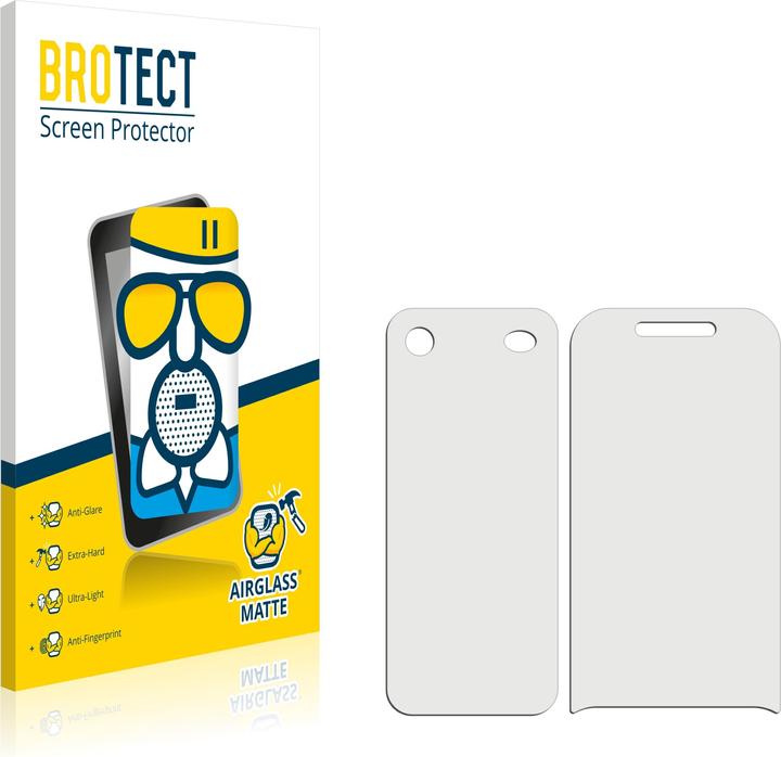 Actual product image BROTECT AirGlass Glass Matte (1 Piece, Nokia 2660 Flip)