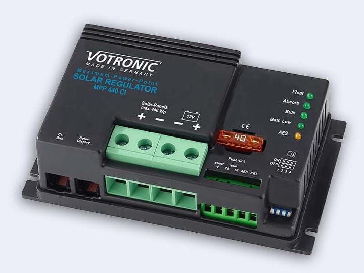 Actual product image Votronic 11730 MPP 440 CI (Marine) 26A 60V MPPT Solar Charge Controller