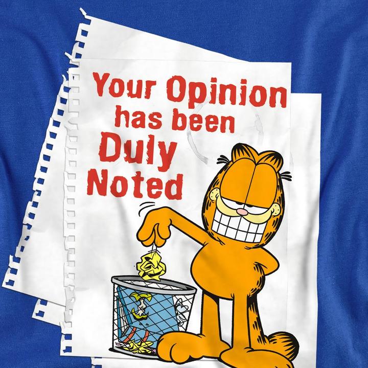 Image du produit Garfield - T-shirt DULY NOTED - Adulte (M)