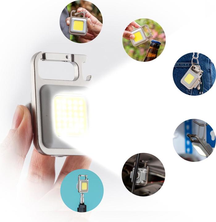 Produktbild InnovaGoods Mini-Taschenlampe (6.10 cm, 800 lm)