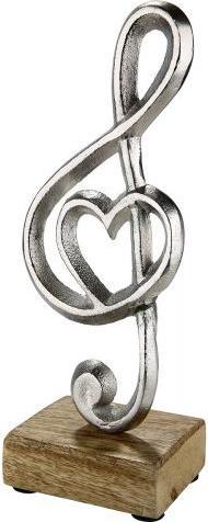 Actual product image Gilde Aluminium clef with heart