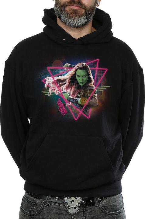 Image du produit - Sweat à capuche GUARDIANS OF THE GALAXY NEON GAMORA - Homme (XL)