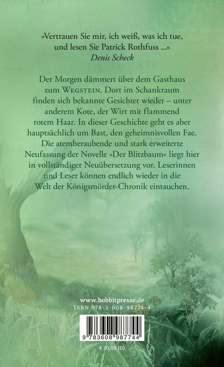 Actual product image Der Weg der Wünsche (German, Patrick Rothfuss, 2023)