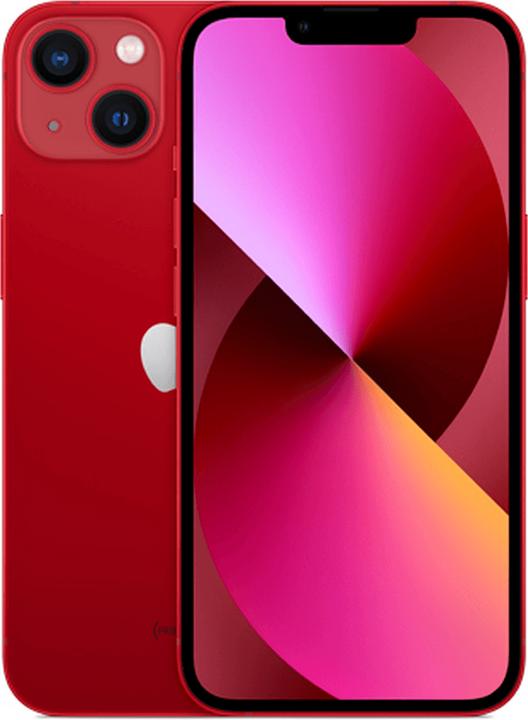 Forza Refurbished iPhone 13 256GB Rot Refurbished (256 GB, Rot, 6.10", 12 Mpx, SIM + eSIM, B / Sehr gut)