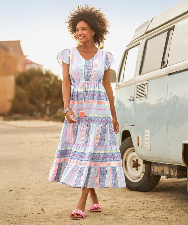 Produktbild Joe Browns Petite Geo Print V-Neck Maxi Dress (12)