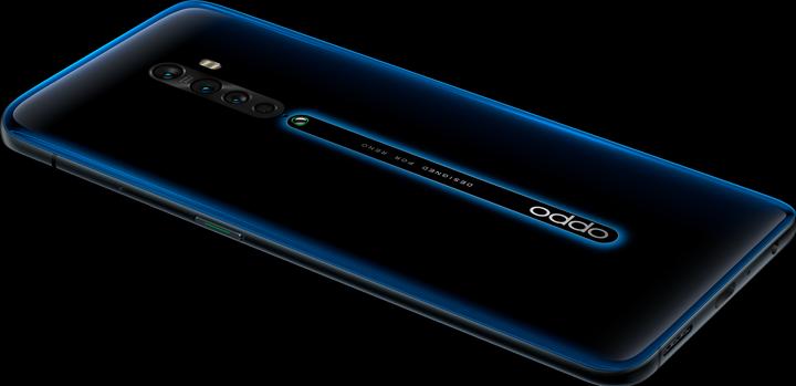 Immagine prodotto OPPO Reno 2 (256 GB, Nero Luminoso, 6.50", Doppia SIM Ibrida, 48 Mpx, 4G)