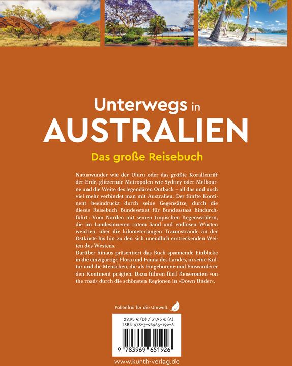 Actual product image Unterwegs in Australien (German, Silke Haas, Hilke Maunder, Christa Pawnbroker, Andrea Lammert, Marcus Wuemli, Ute Frisians, Robert Fischer, 2024)