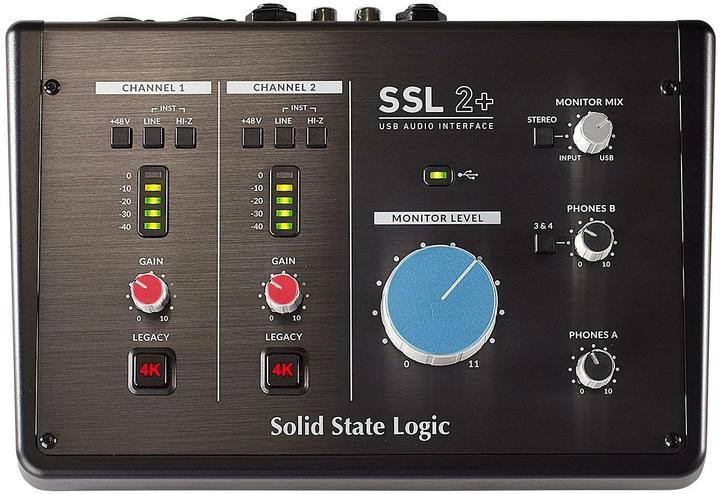 Actual product image Solid State Logic Audio Interface SSL 2+ (USB)
