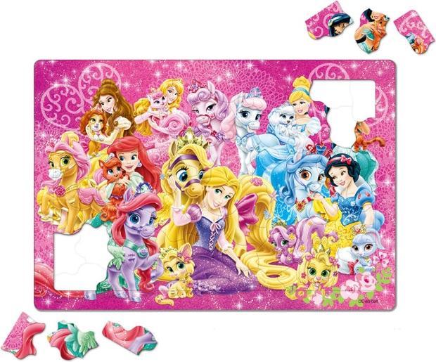Actual product image Disney Princesses children's puzzle 60 pieces (60 pieces)