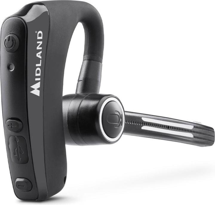 Produktbild Midland Dual Bluetooth Headset C1521 met PTT voor handsfree communicatie
