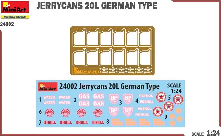 Image du produit 1:24 Bidon d'essence allemand 20L