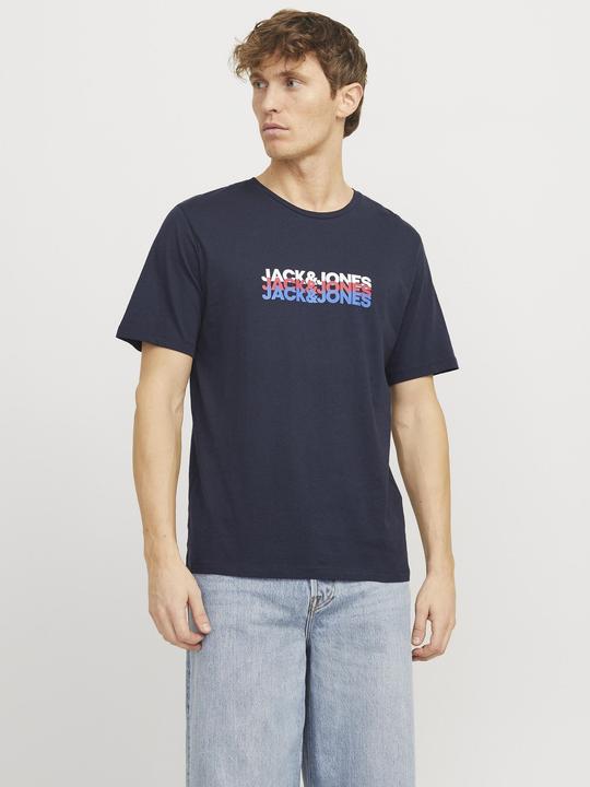 Immagine prodotto Jack & Jones Maglietta con logo a girocollo (S)