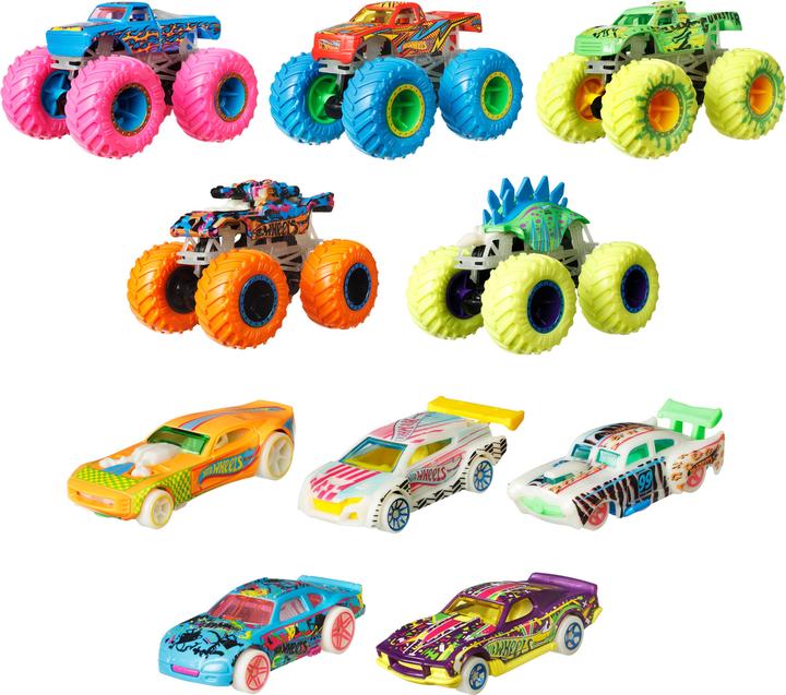 Produktbild Hot Wheels Monster Trucks Gitd Bundle