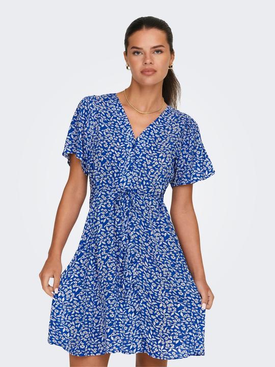 Produktbild Only Normal geschnitten V-Ausschnitt Kurzes Kleid Kleid (L)