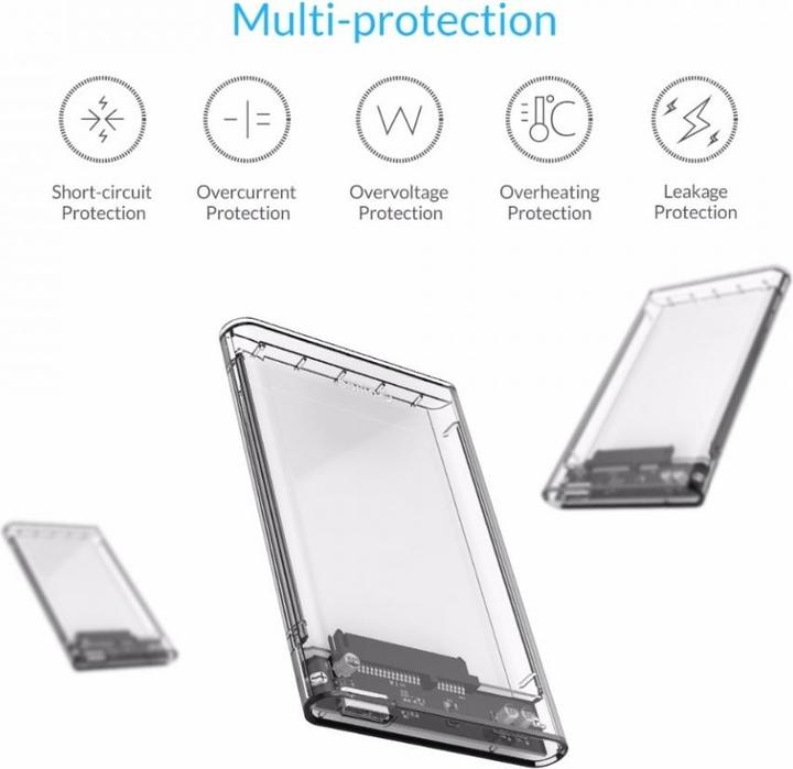 Immagine prodotto Orico Custodia HDD 2,5" USB 3.0 2139U3-CR-EP (2.5")