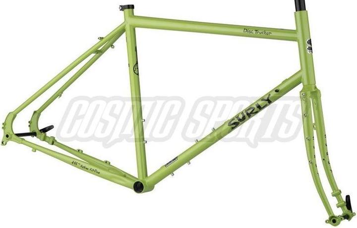 Surly Disc Trucker Reiserad Rahmenkit, 26", 42cm, pea lime soup
