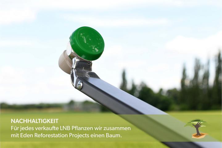 Immagine prodotto Humax Green Power LNB Protezione dalle intemperie, filtro LTE Basso consumo energetico (Singolo LNB)