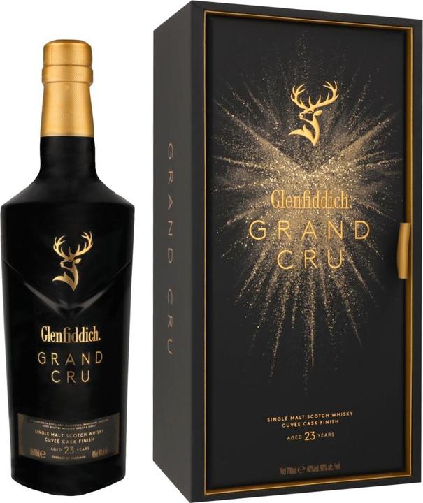 Produktbild Glenfiddich 23 Year Old Grand Cru 23 years old (Single Malt, Scotch Whisky, 1 x 70 cl)