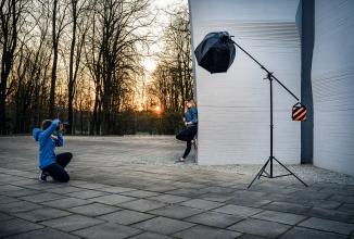 Actual product image CamRock tripod LS-523 lighting tripod (375 cm, 5 kg)