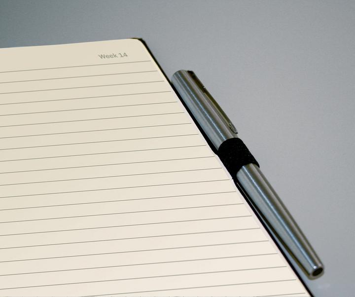 Image du produit Sigel Agenda / organiseur semainier 2025 C2514 1W/1S noir 21.3x14.8cm (Allemand)