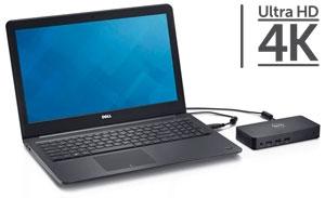Actual product image Dell D3100 (Docking port (proprietary), 4 Ports)