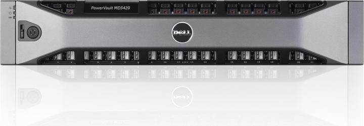 Produktbild Dell PowerVault MD3420 2U Rack 24x 2.5" HDD (Rack Server)