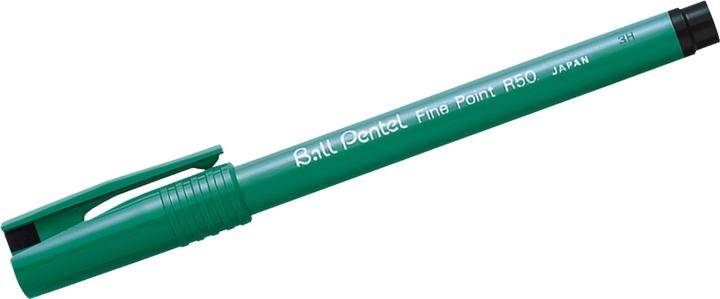 Actual product image Pentel Ball R50 (Green, 1 x)
