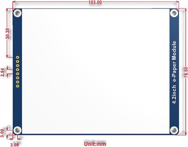 Produktbild WaveShare ePaper Display 4.2 (Display)
