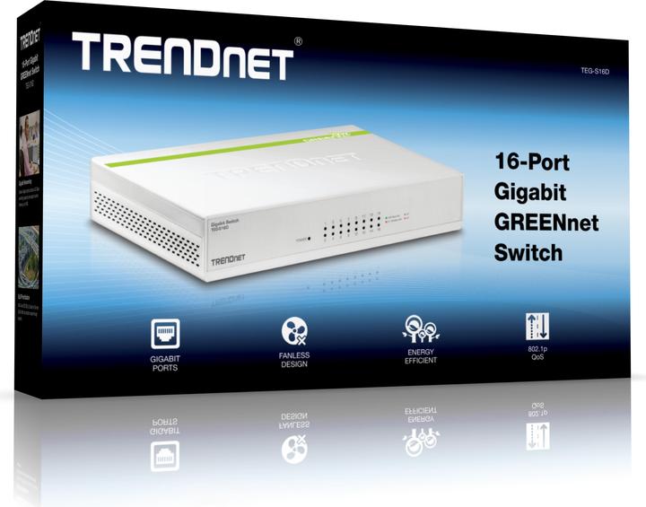 Produktbild Trendnet Teg-S16d (16 Ports)