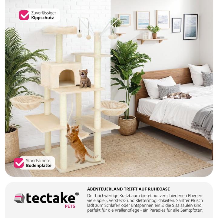 Actual product image tectake Lilou (165 cm, Beige)