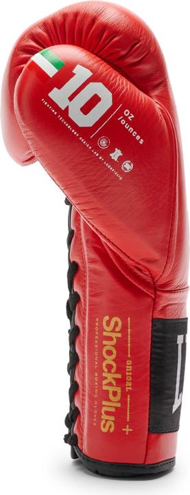 Actual product image Leone Boxing Gloves Shock Plus GN102L Red (10 OZ)