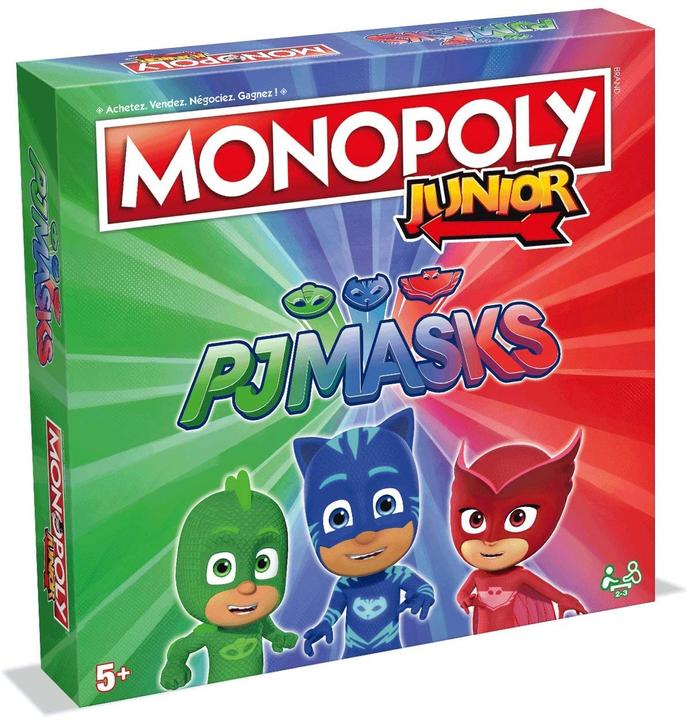 Actual product image Winning Moves Junior Monopoly Pyjamasques (French)