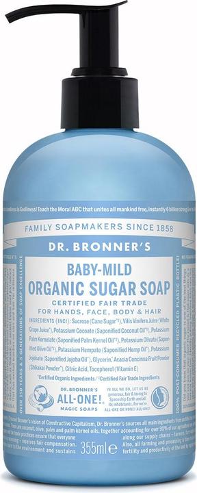 Produktbild Dr. Bronner's Sugar Soap (Flüssigseife, 355 ml)