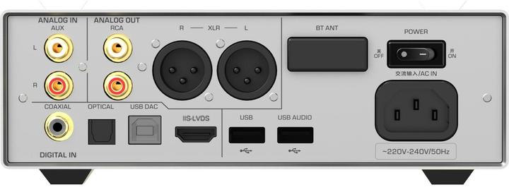 Actual product image Shanling EH3 (Display, gain switch, USB host, USB-DAC, Bluetooth, Wi-Fi)