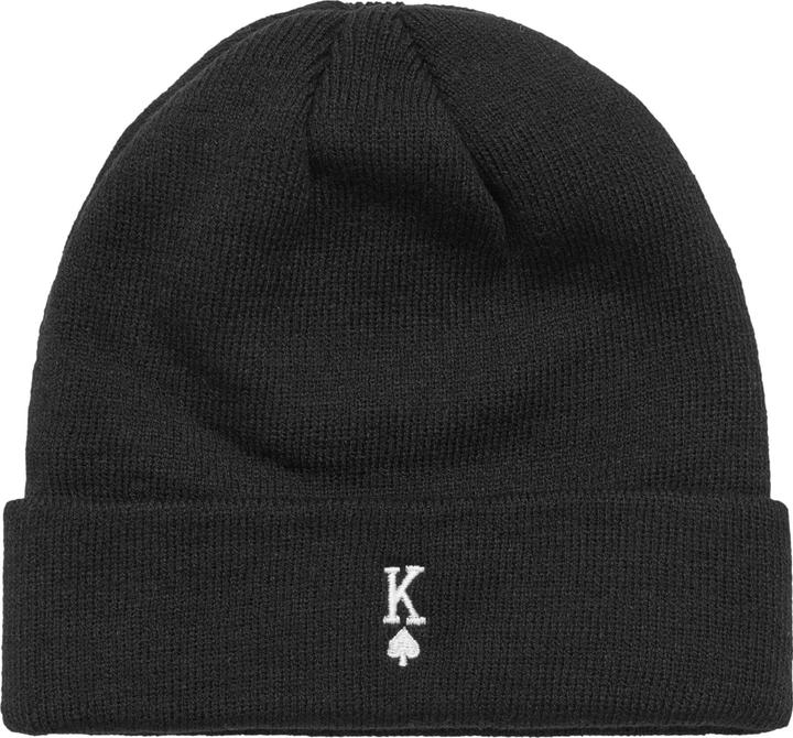 Miss Tee King Card Heavy Knit Beanie - 191387