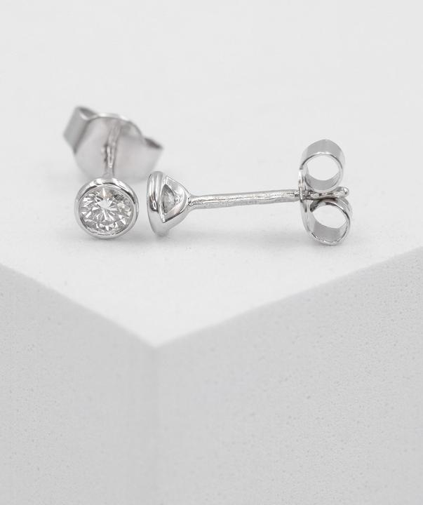 Actual product image Muau Stud earrings (750/18 K Gold)